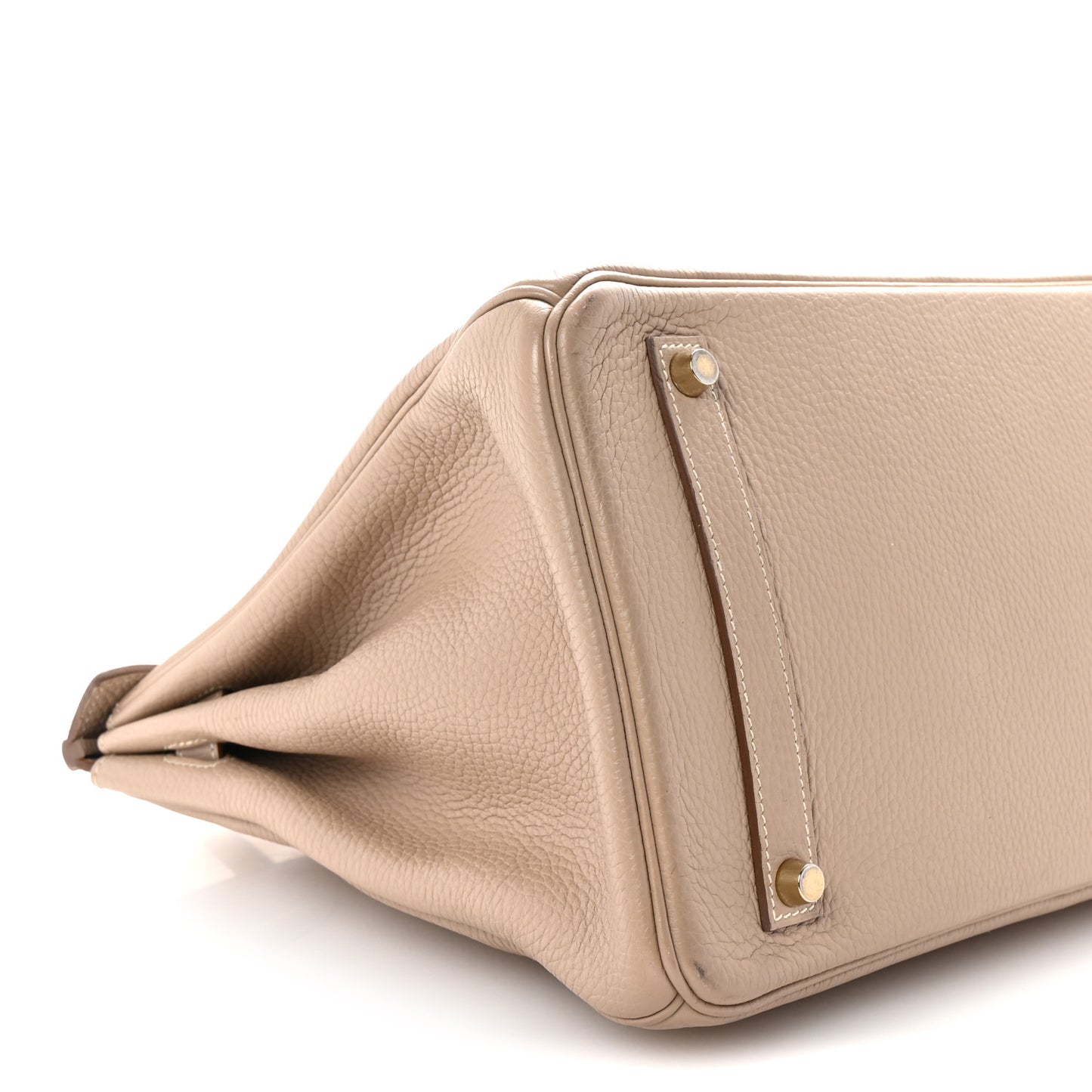 Taurillon Clemence Birkin 35 Gris Tourterelle