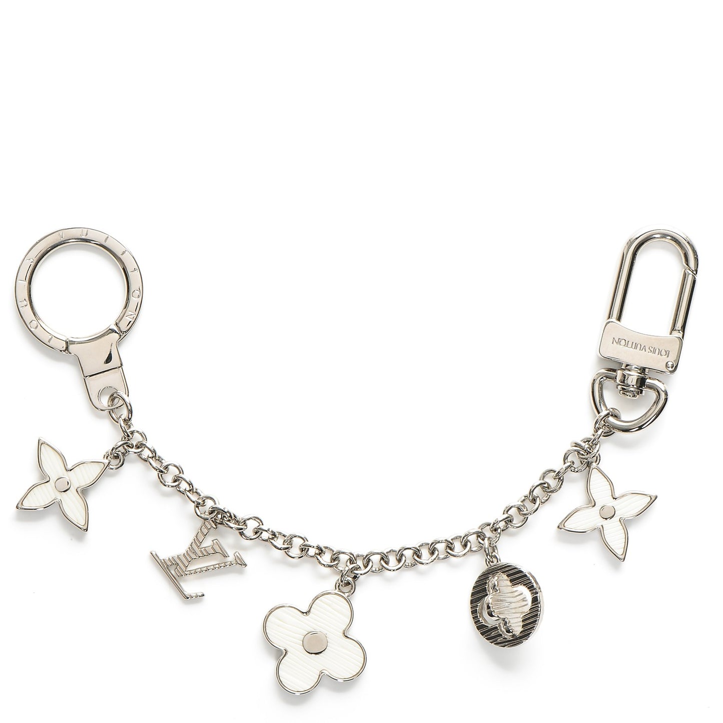 Fleur d'Epi Bag Charm Chain Ivory