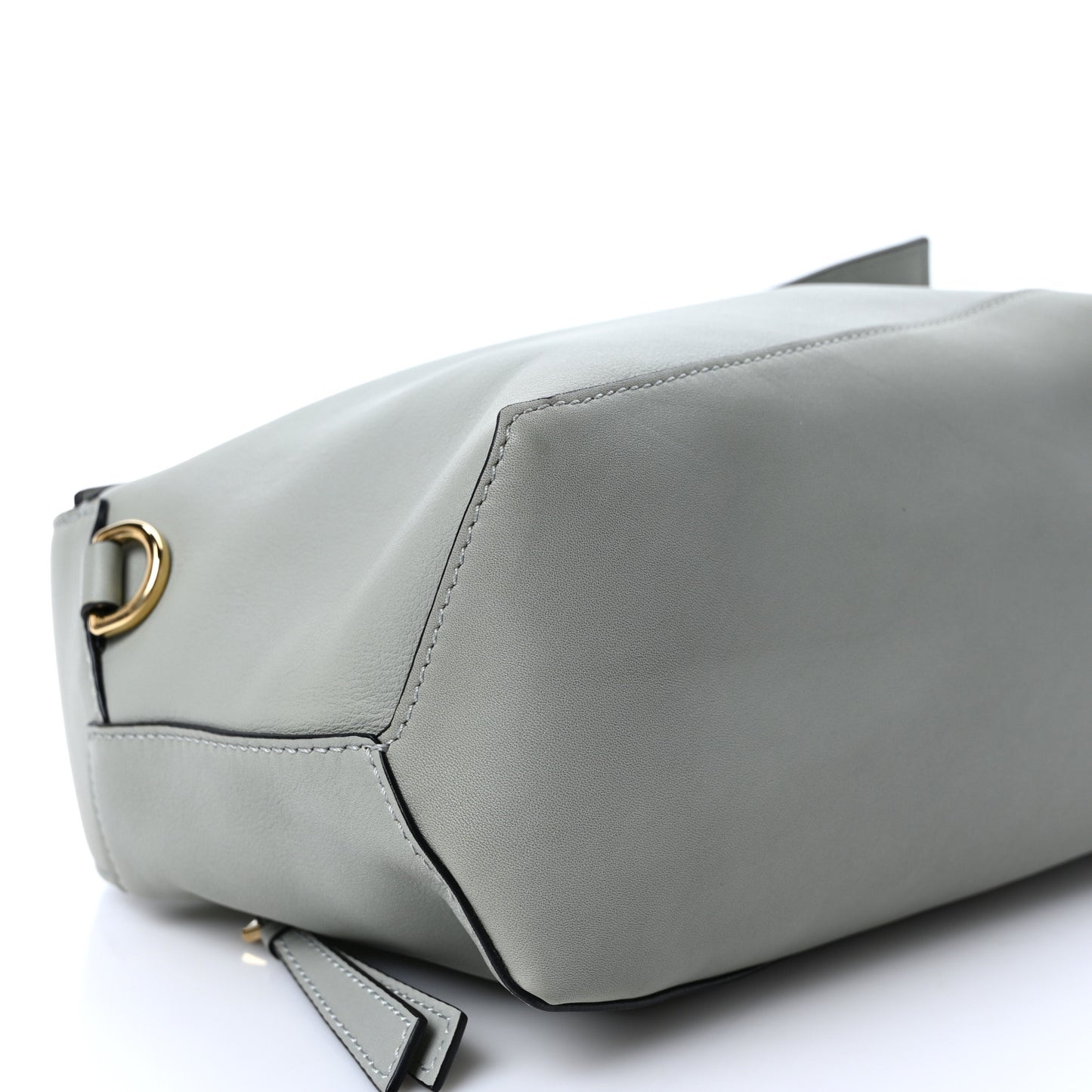 Calfskin Puzzle Hobo Light Celadon