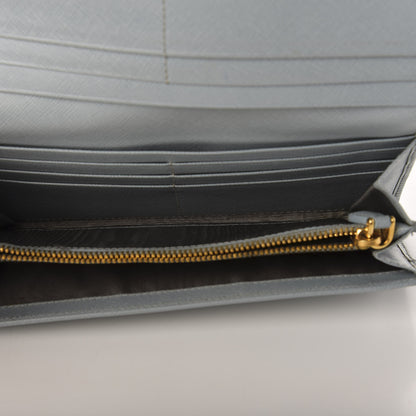 Prada Saffiano Continental Wallet Lago 5 of 8