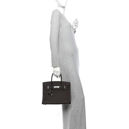 Hermes Togo BIRKIN 30 Chocolate 2 of 11