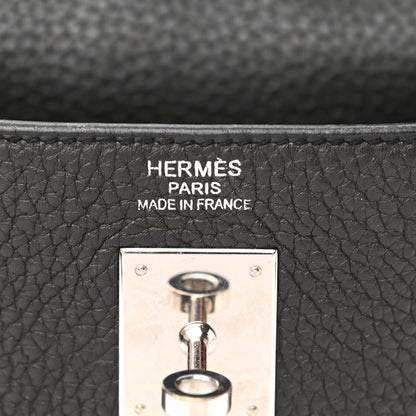 Hermes Taurillon Clemence Kelly Retourne 35 Black 5 of 15