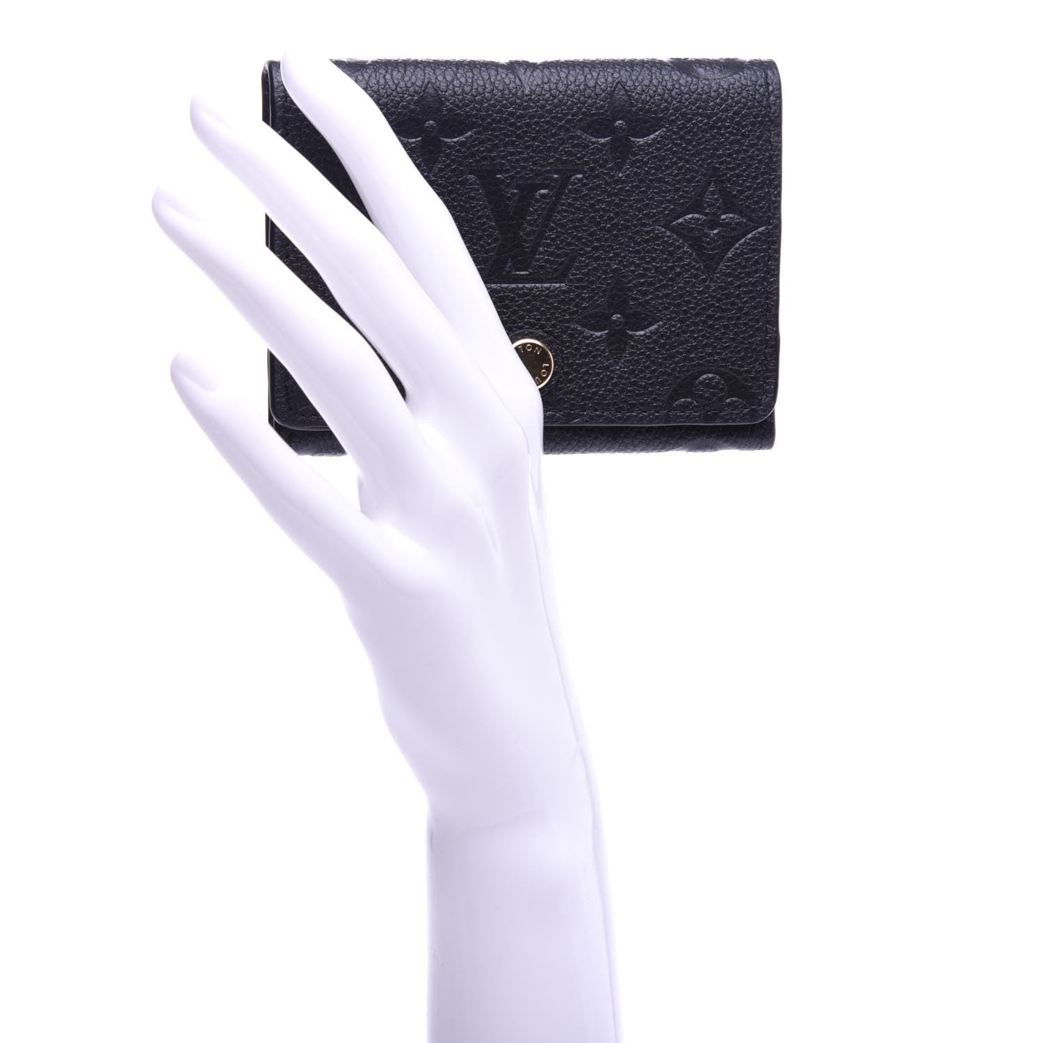 Louis Vuitton Empreinte Business Card Holder Black 2 of 8