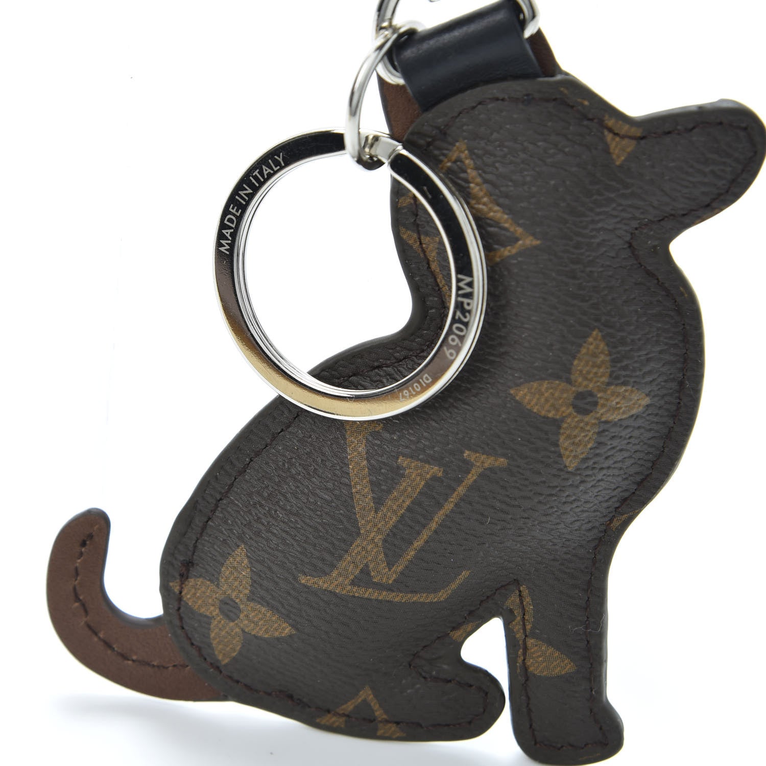 Louis Vuitton Monogram Dog Bag Charm Key Holder 5 of 6