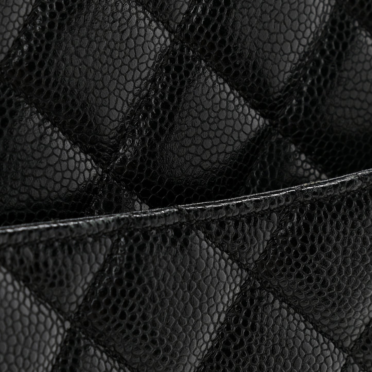 Caviar Quilted XL Grand Shopping Tote GST Black