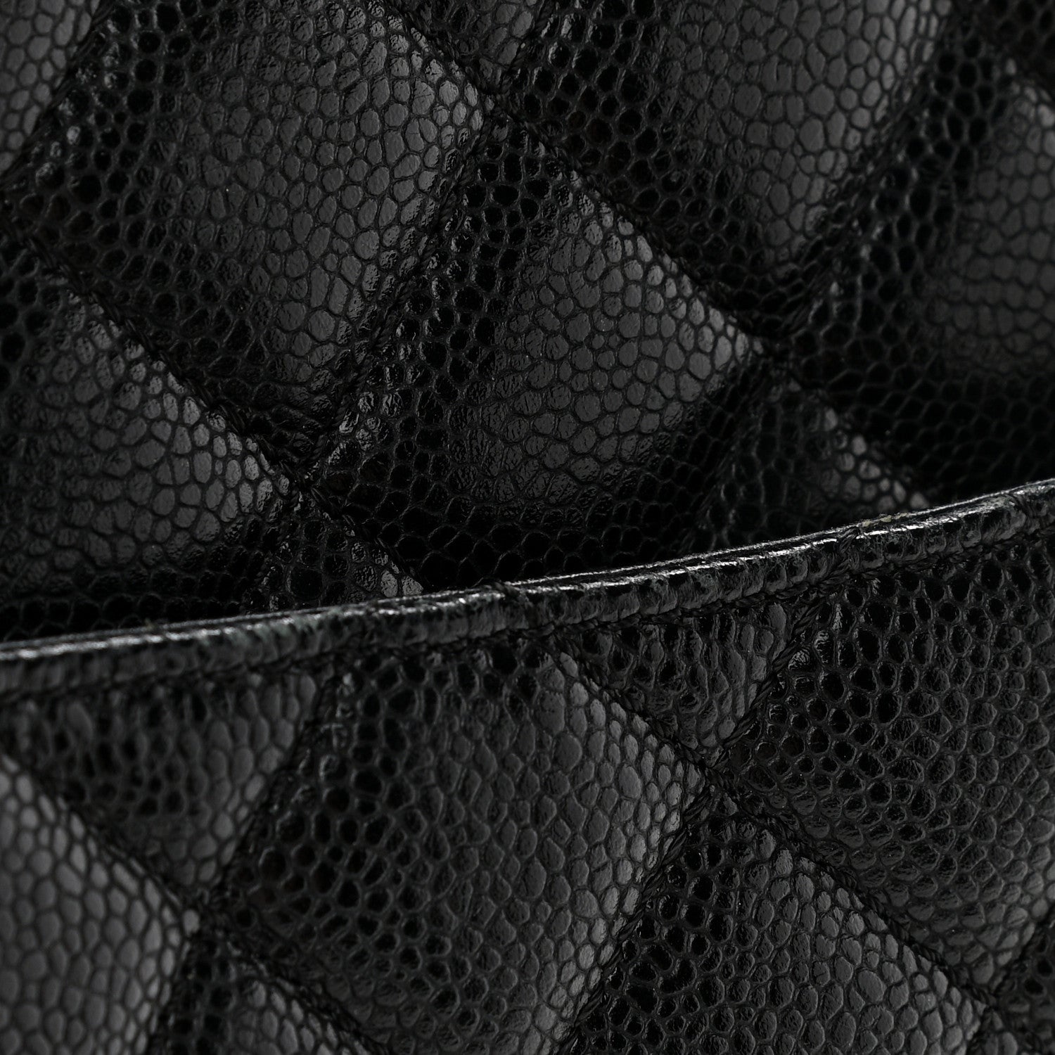 Chanel Caviar Quilted XL Grand Shopping Tote GST Black 11 of 12
