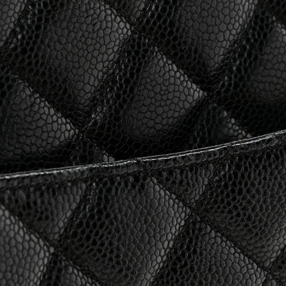 Chanel Caviar Quilted XL Grand Shopping Tote GST Black 11 of 12