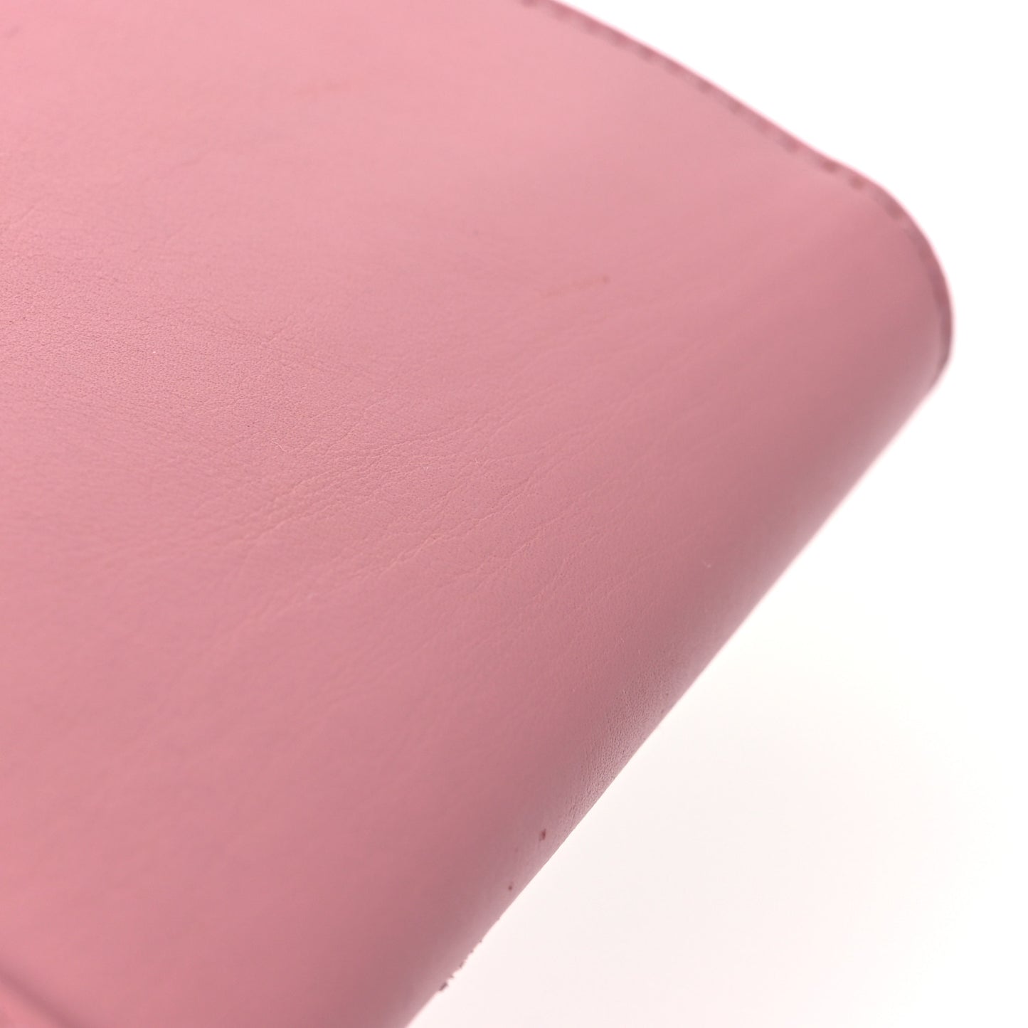 Calfskin Classic Y Ligne Clutch Dark Rose