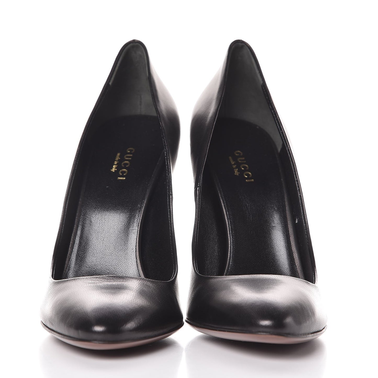 Nappa Horsebit High Heel Pumps 38 Black