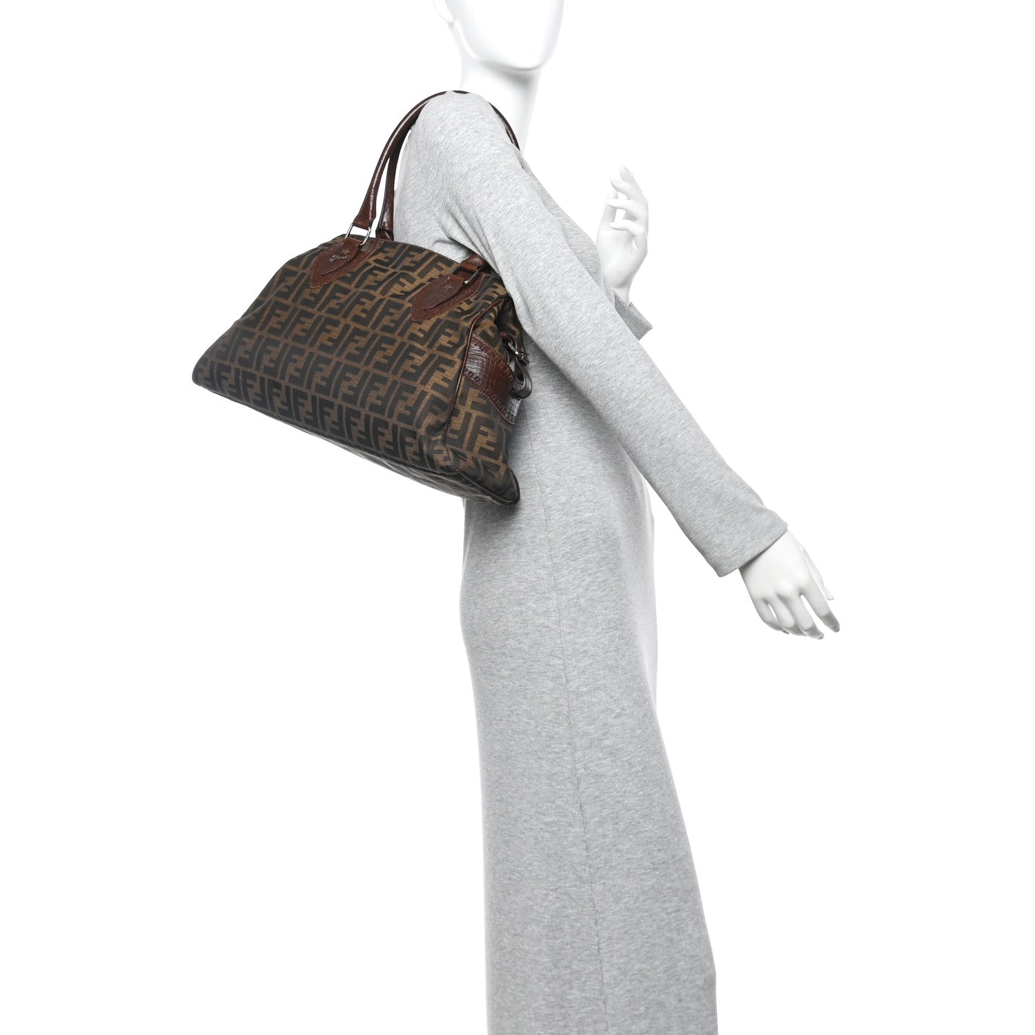 Fendi Zucca Bag De Jour Tobacco 2 of 10