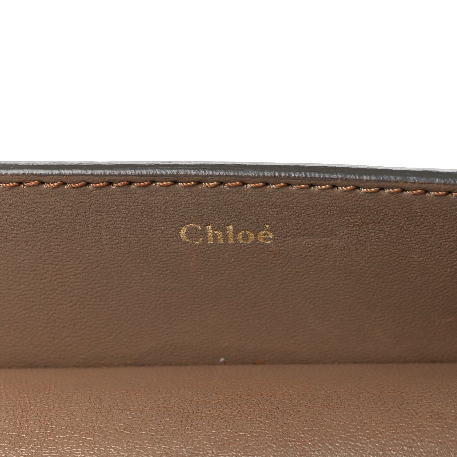 Chloe Calfskin Georgia Crossbody Bag Chestnut Cream 7 of 13