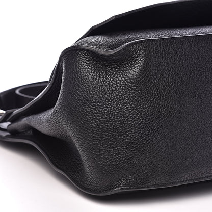 Hermes Taurillon Clemence Jypsiere 37 Black 9 of 12