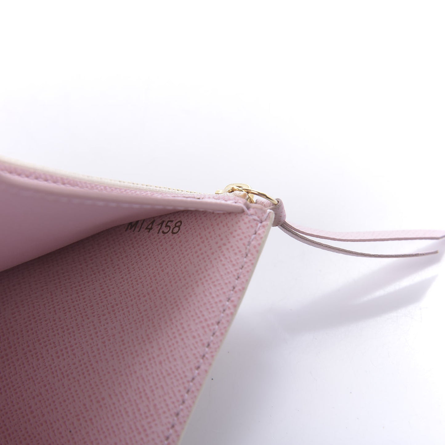 Damier Azur Victorine Wallet Rose Ballerine