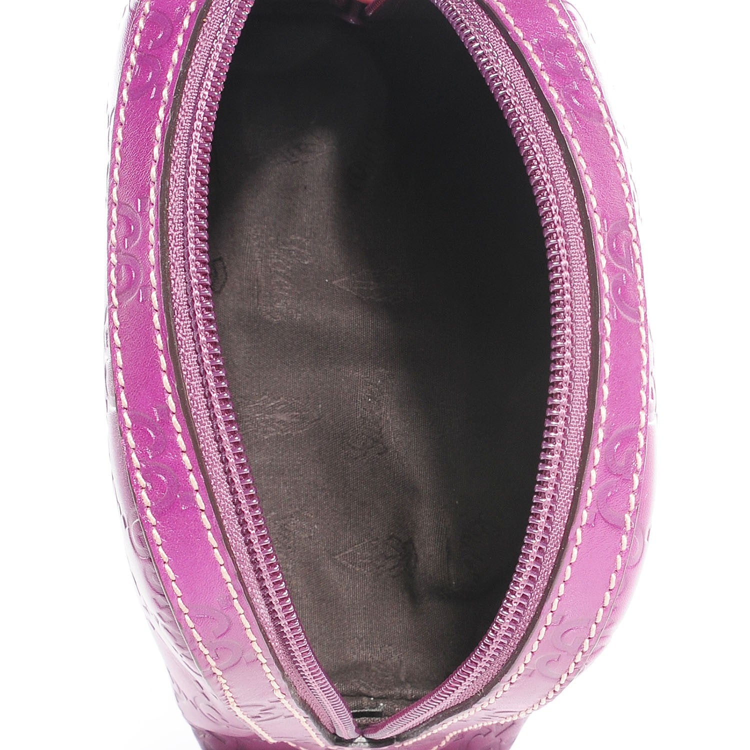 Gucci Guccissima GG Cosmetic Case Purple 9 of 10