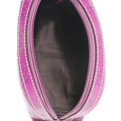 Gucci Guccissima GG Cosmetic Case Purple 9 of 10