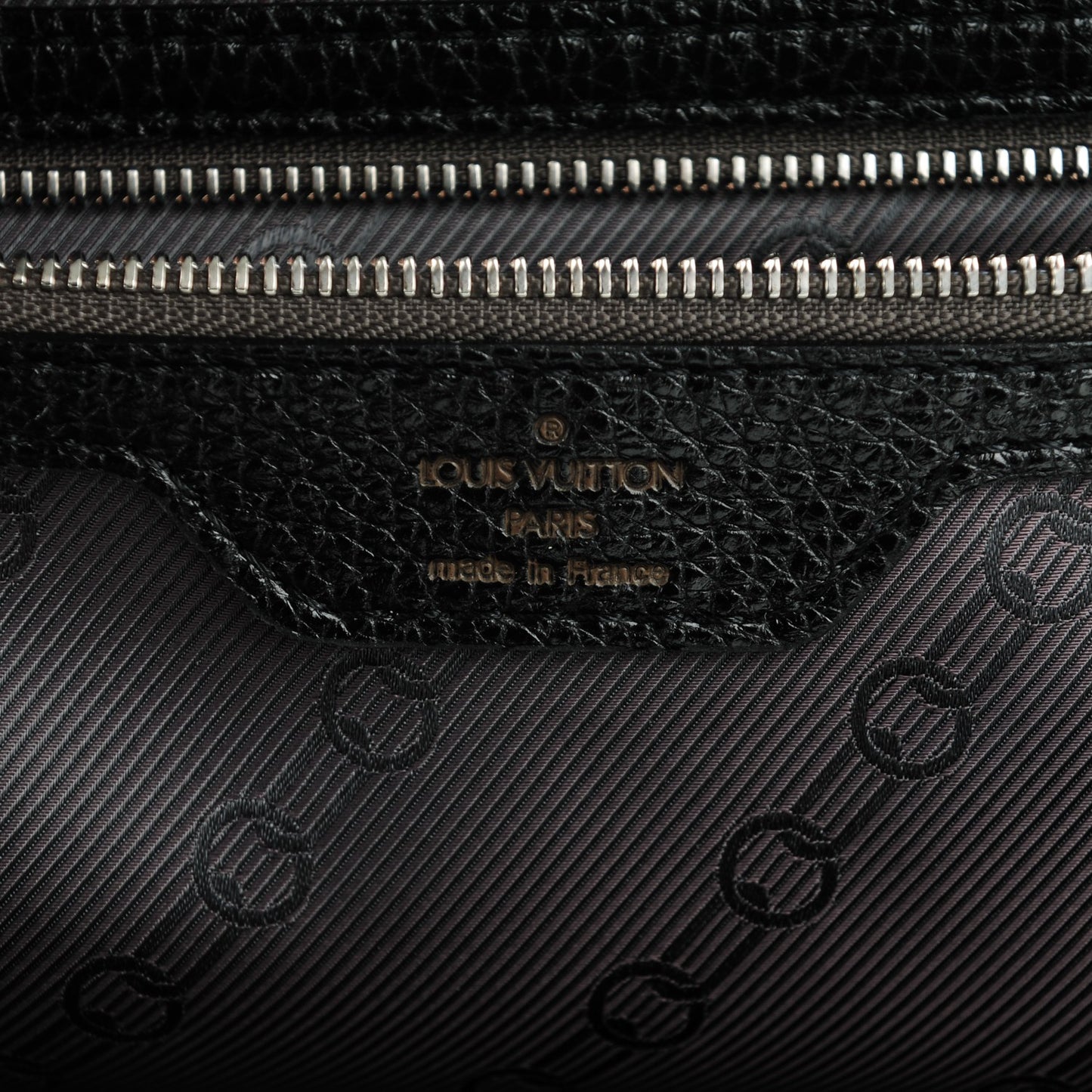 Tobago Calfskin Carryall Black