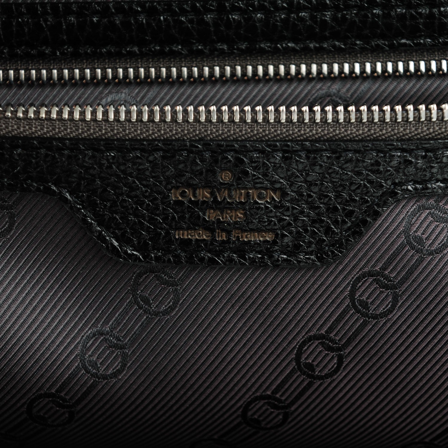 Louis Vuitton Tobago Calfskin Carryall Black 6 of 7