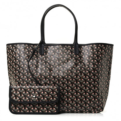 Goyard Goyardine Saint Louis Claire Voie PM Black Pink 1 of 4