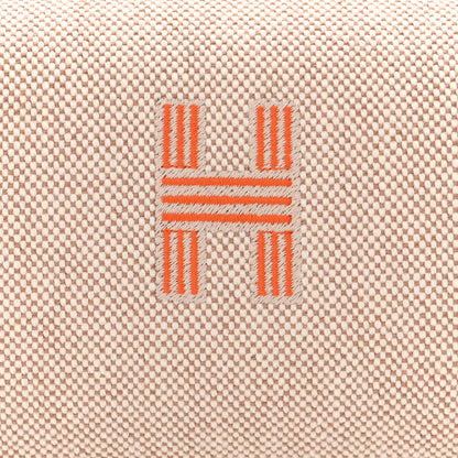 Hermes Canvas Small Bride-A-Brac Pouch Natural Orange 7 of 10