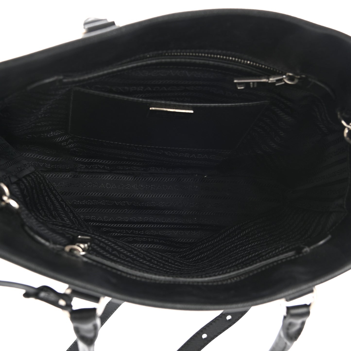 Saffiano Shopping Tote Black