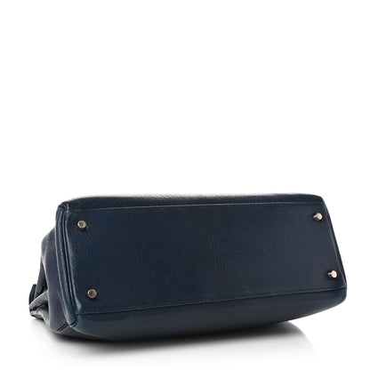 Hermes Chevre De Coromandel Kelly Retourne 35 Bleu De Prusse 6 of 41
