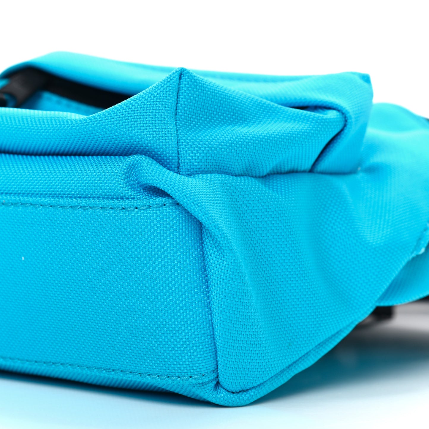 Recycled Casual Nylon Mini Oversized Backpack Cyclades Blue