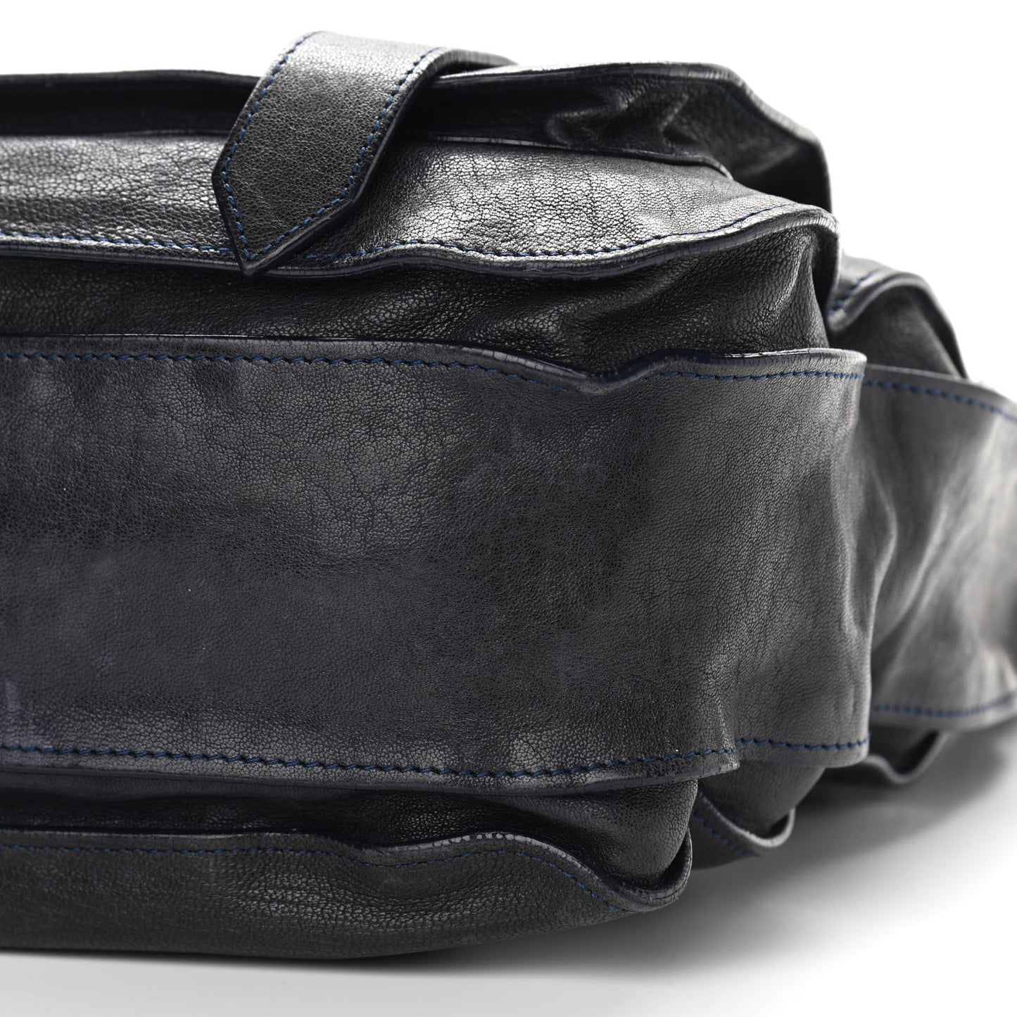Lambskin PS1 Tote Indigo