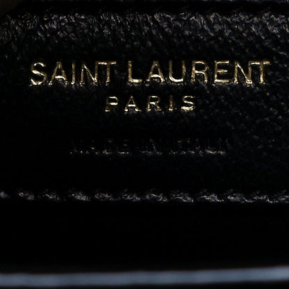 Saint Laurent Grain de Poudre Medium Classic Monogram Cassandra Top Handle Rouge Legion 6 of 13