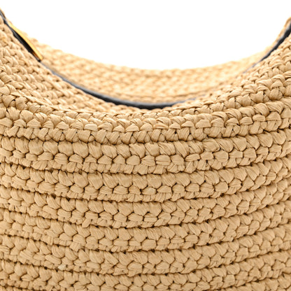 Bottega Veneta Raffia Woven Nappa Intrecciato Mini Wallace Natural Fondant 8 of 10