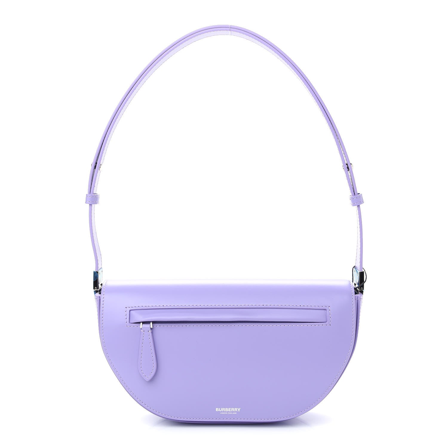 Burberry Calfskin Small Olympia Shoulder Bag Soft Violet 1 of 8