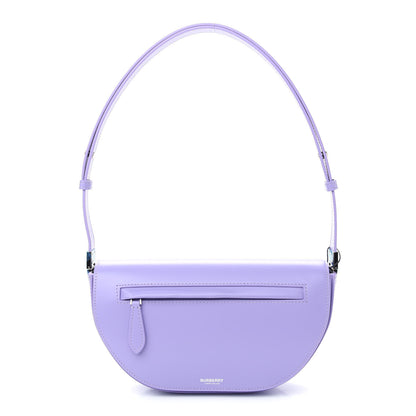 Burberry Calfskin Small Olympia Shoulder Bag Soft Violet 1 of 8