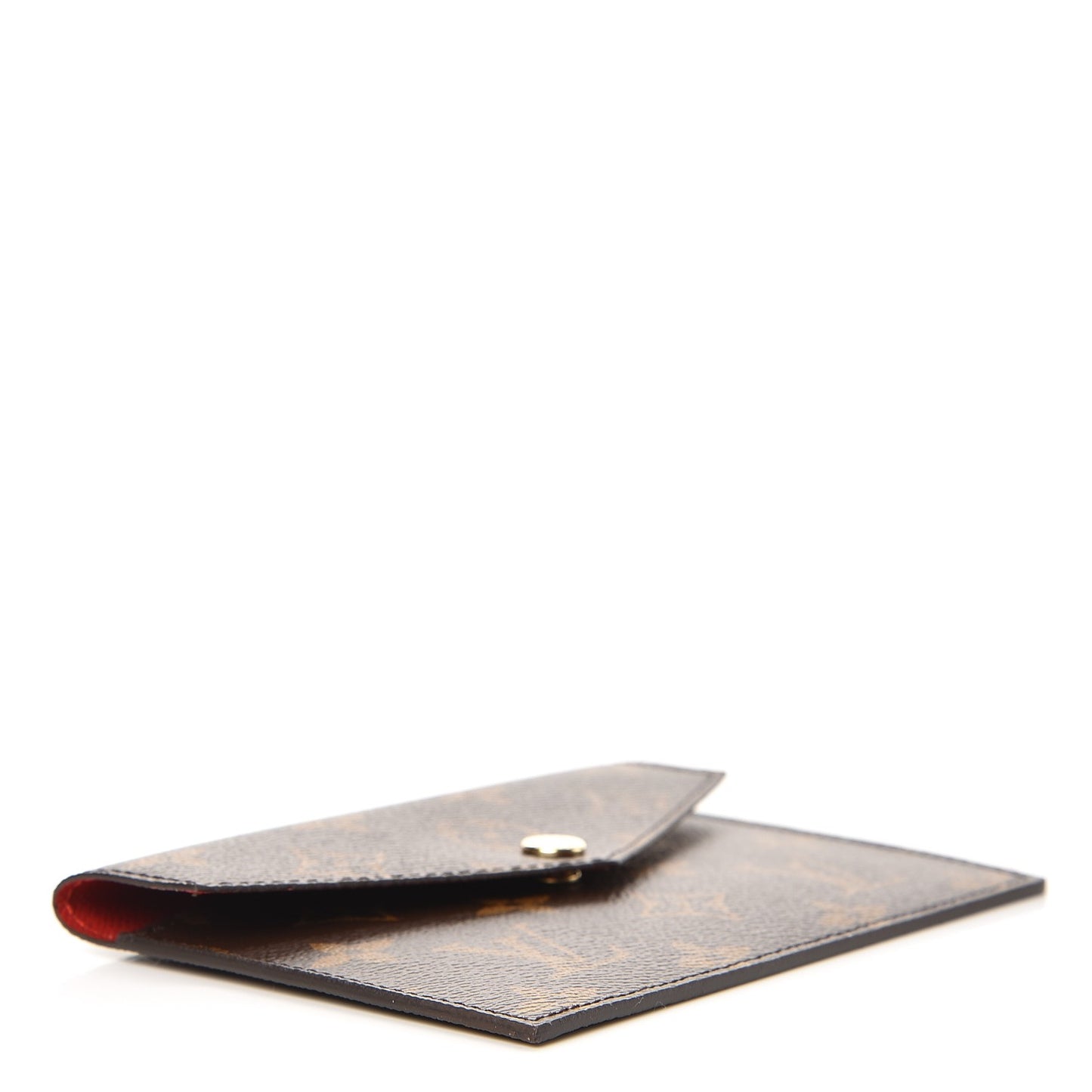 Monogram Daily Organizer Envelope Insert Red