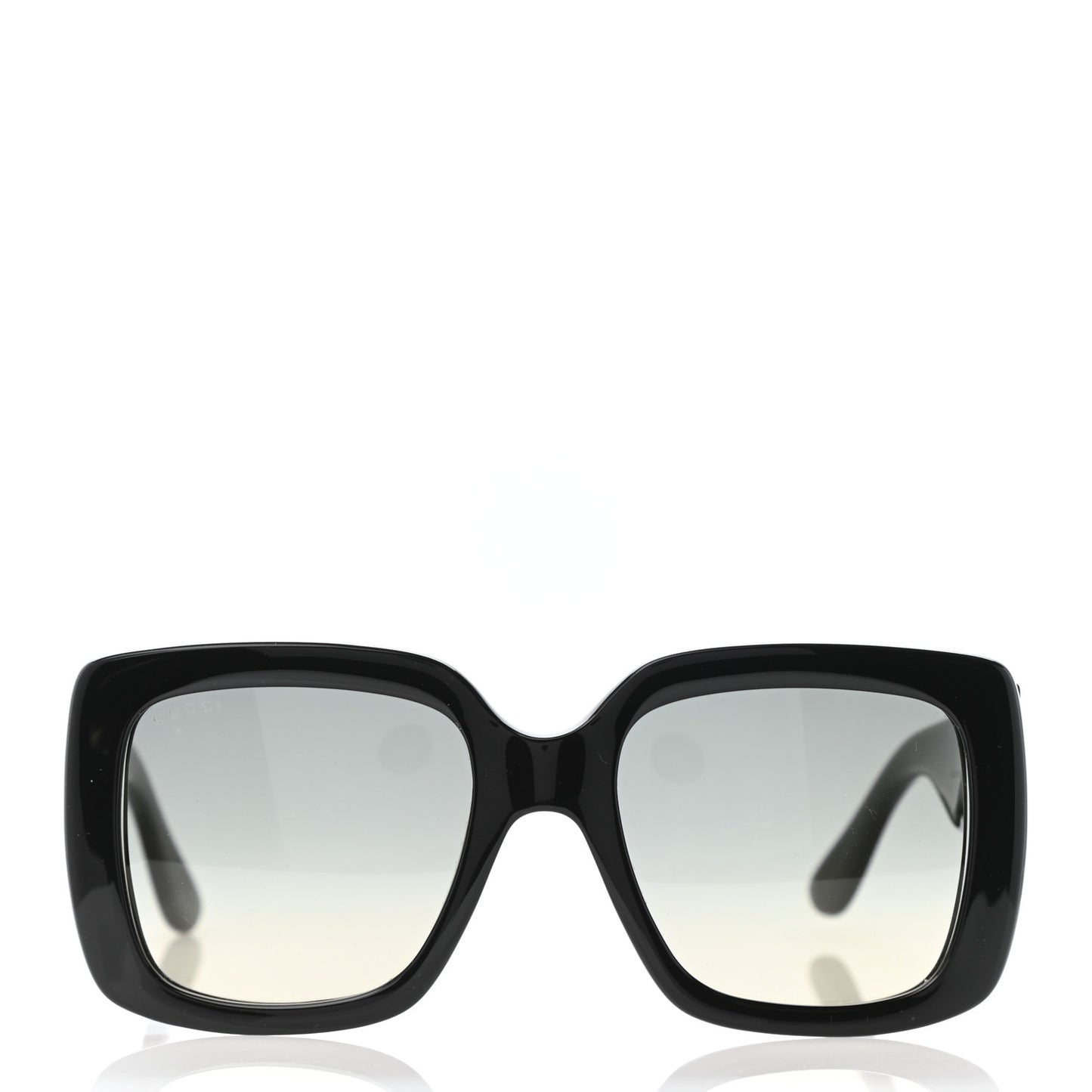 Acetate Square Frame Sunglasses GG0141S Black