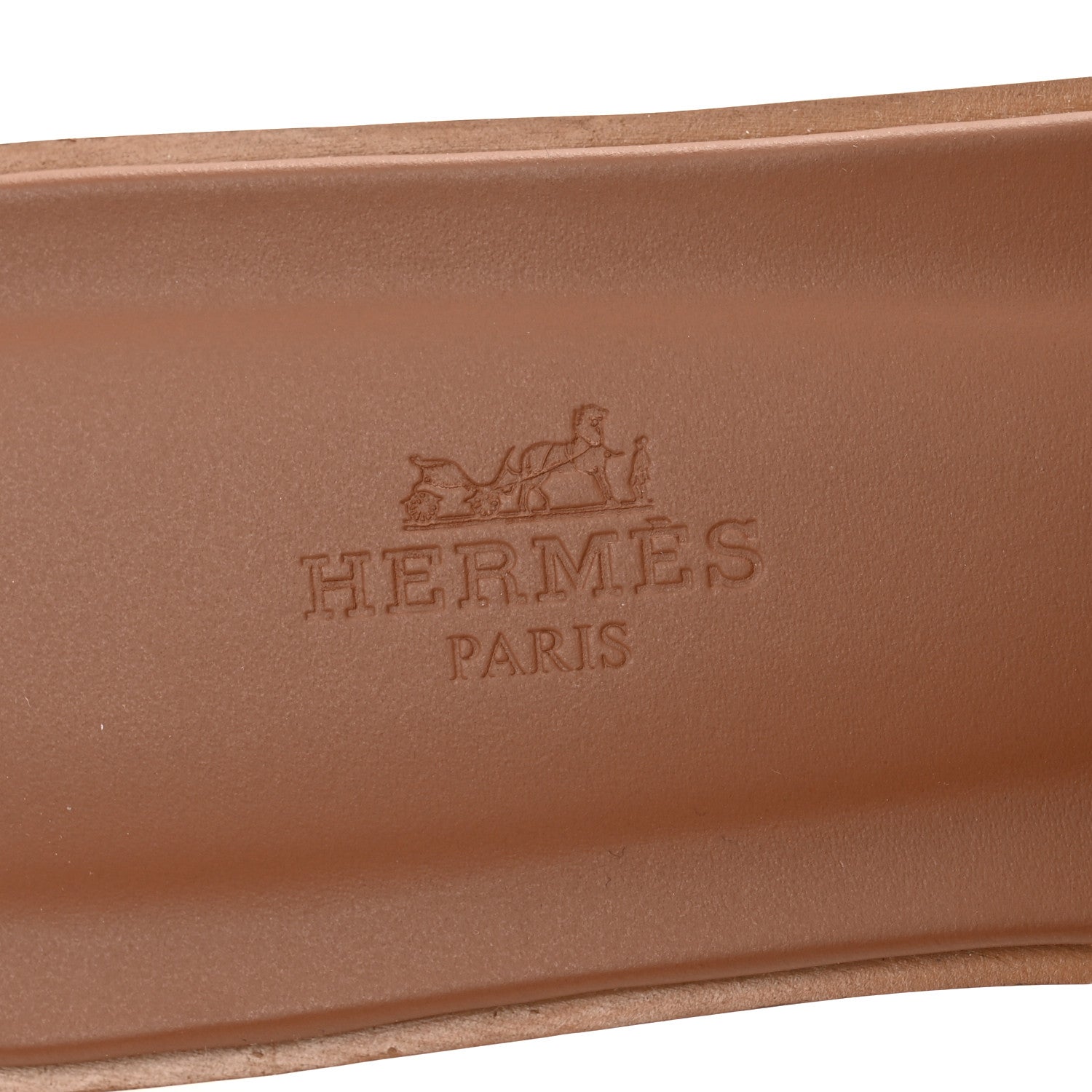 Hermes Box Calfskin Oran Sandals 39 Gold 8 of 10