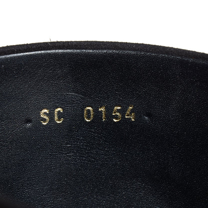 Louis Vuitton Suede Eyeline High Boots 38.5 Black 6 of 7