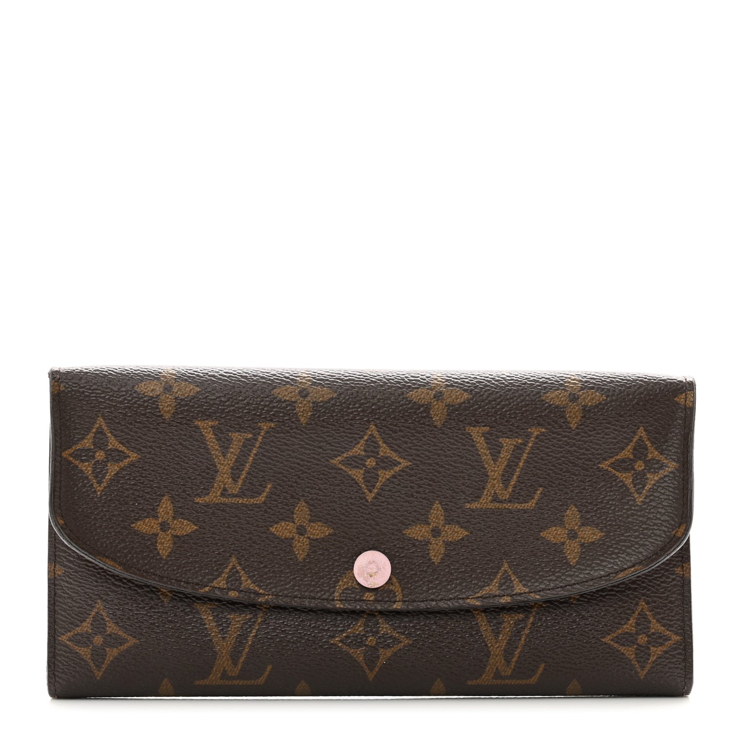 Monogram Emilie Wallet Rose Ballerine