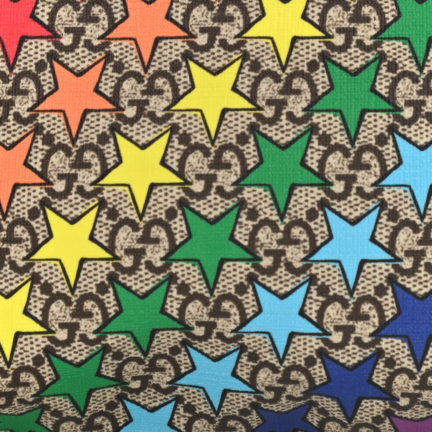 Gucci GG Supreme Monogram Childrens Star Print Belt Bag Multicolor 9 of 11