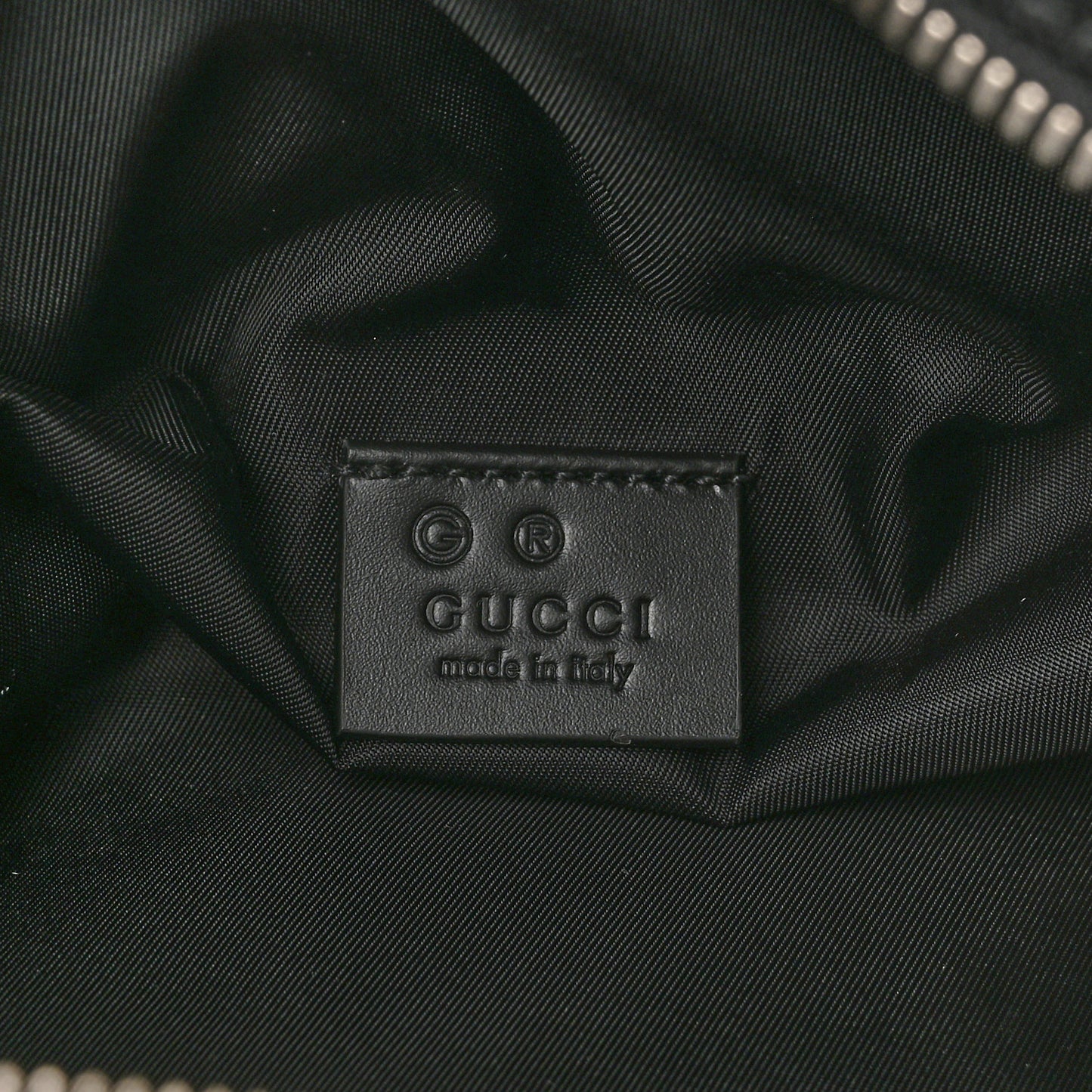 Techno Canvas Web Large Belt Bag Black