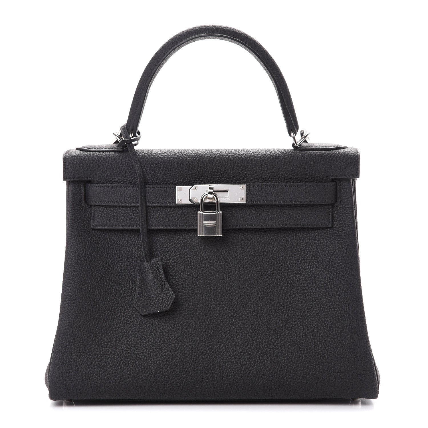 Hermes Togo Kelly Retourne 28 Black 1 of 10