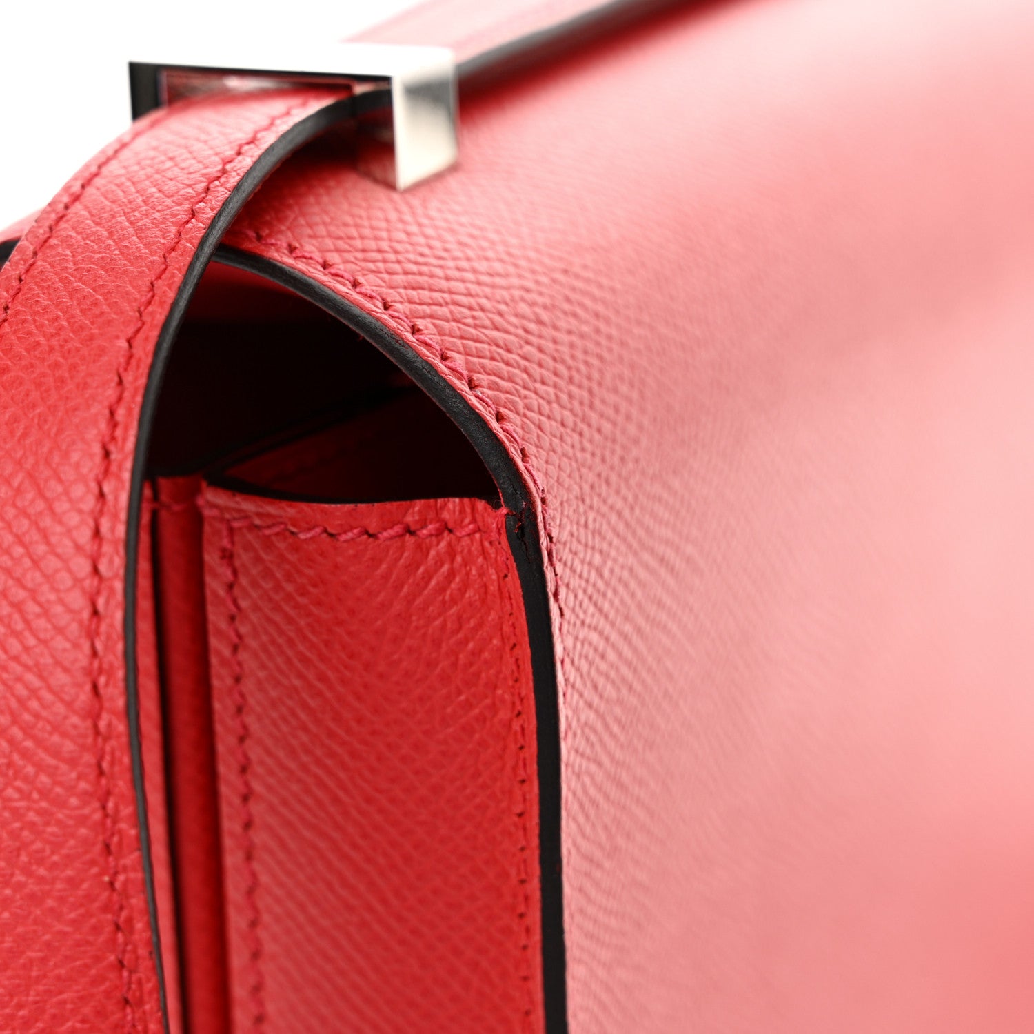 Hermes Epsom Mosaique Au 24-21 Rouge de Coeur 11 of 13