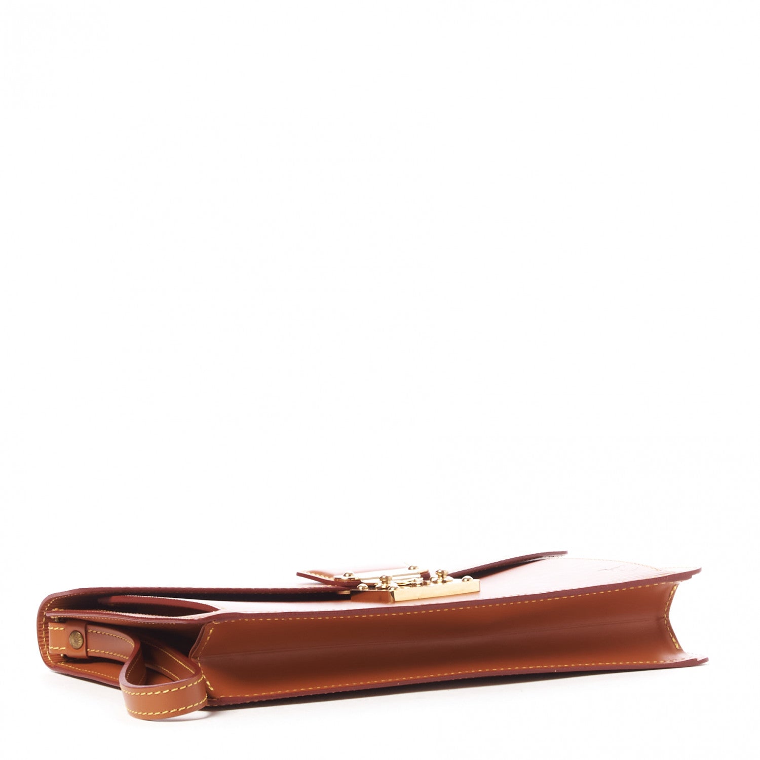 Louis Vuitton Epi Pochette Sellier Dragonne Cipango 3 of 9