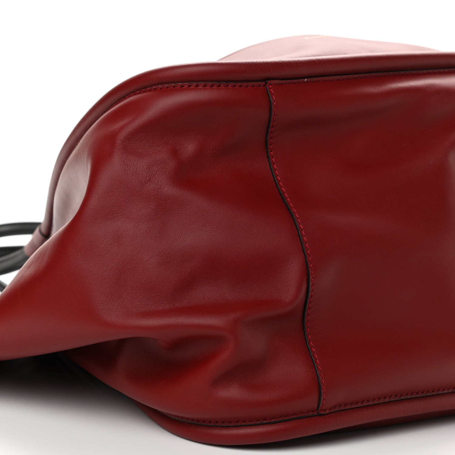 Proenza Schouler Calfskin XL Ruched Tote Bordeaux 10 of 11