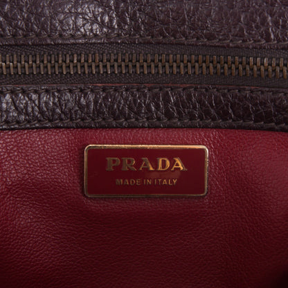 Prada Berlino Satchel Bordeaux 5 of 6