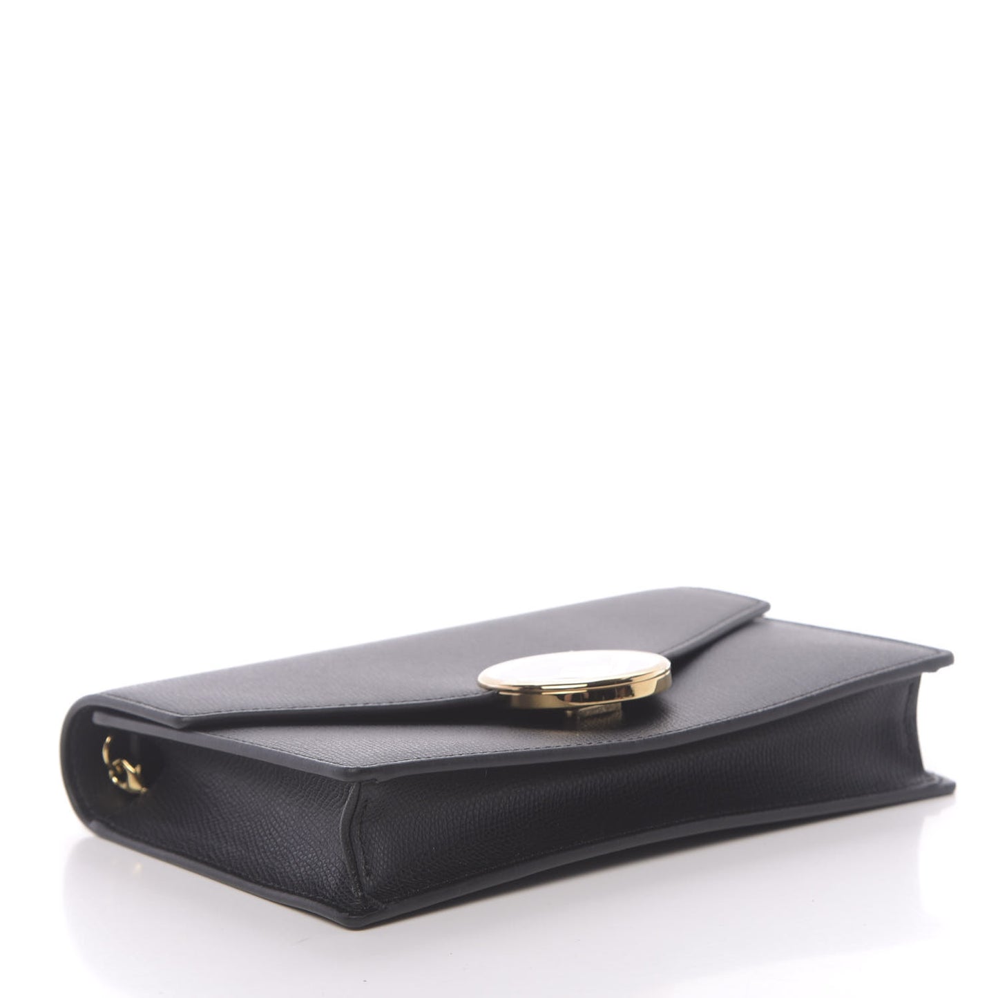 Vitello Cruise F is Fendi Medium Envelope Wallet on Chain Black