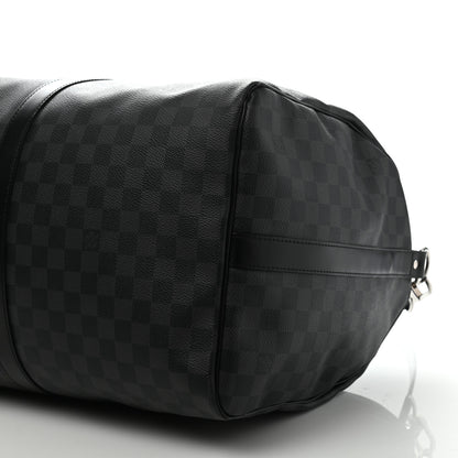 Louis Vuitton Damier Graphite Keepall Bandouliere 55 10 of 17