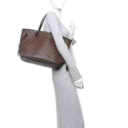 Louis Vuitton Damier Ebene Neverfull MM 2 of 9