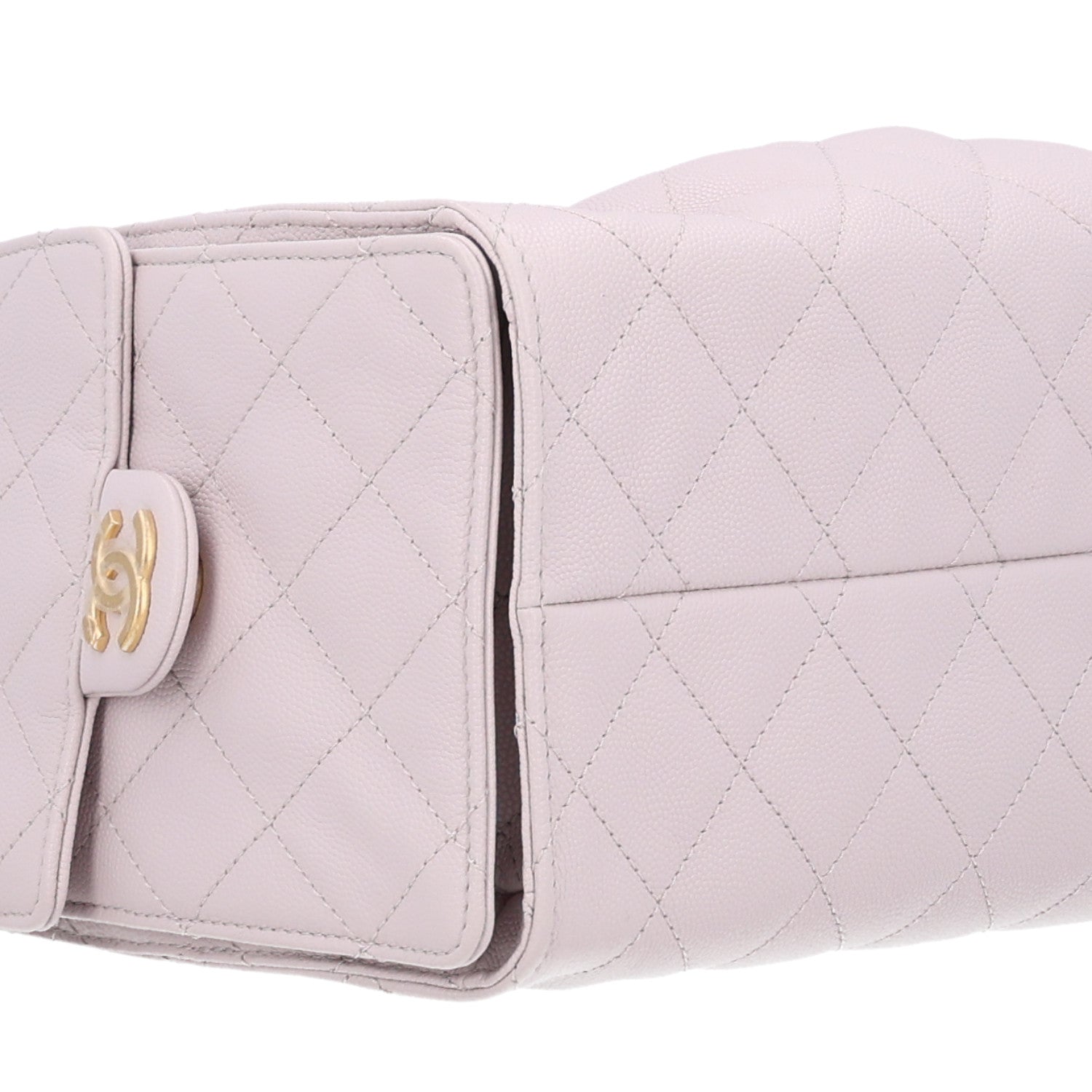 Chanel Caviar Quilted Small Chanel 25 Handbag Lilas Lilac 8 of 10