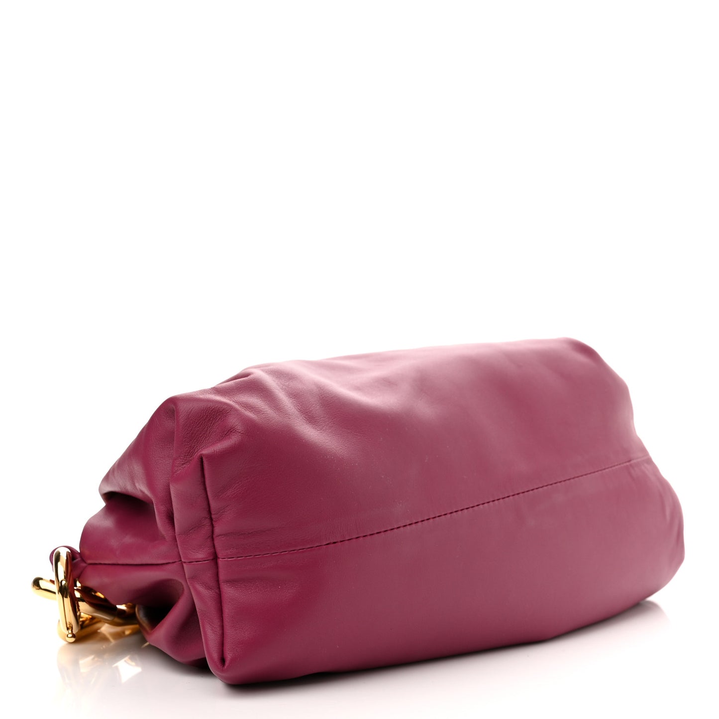 Calfskin The Pouch Chain Cinnabar