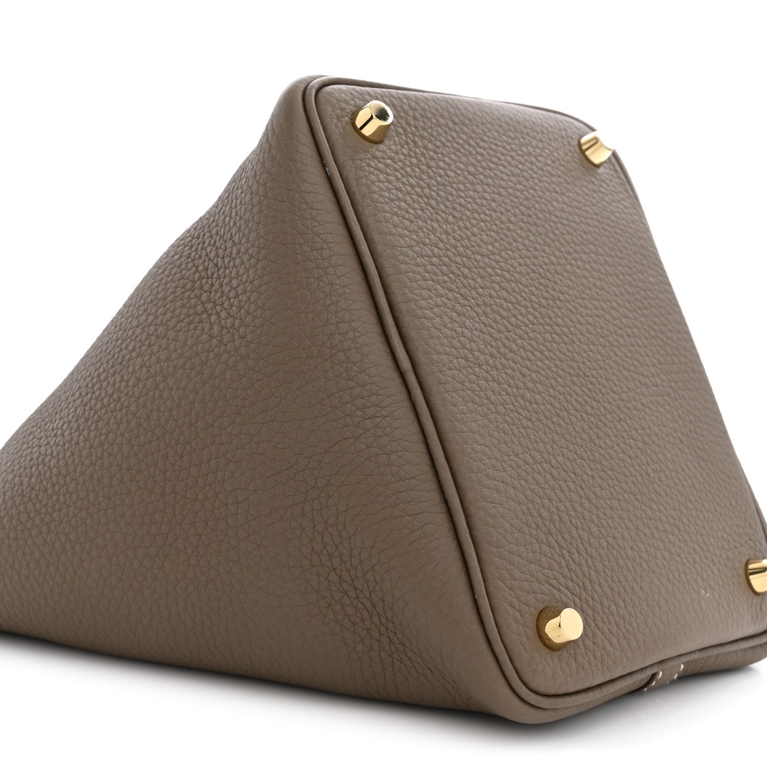 Hermes Taurillon Clemence Picotin Lock 18 PM Etoupe 9 of 12