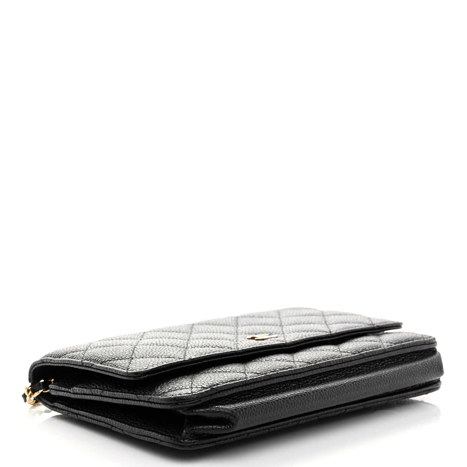 Chanel Caviar Quilted Wallet on Chain WOC Black 4 of 11